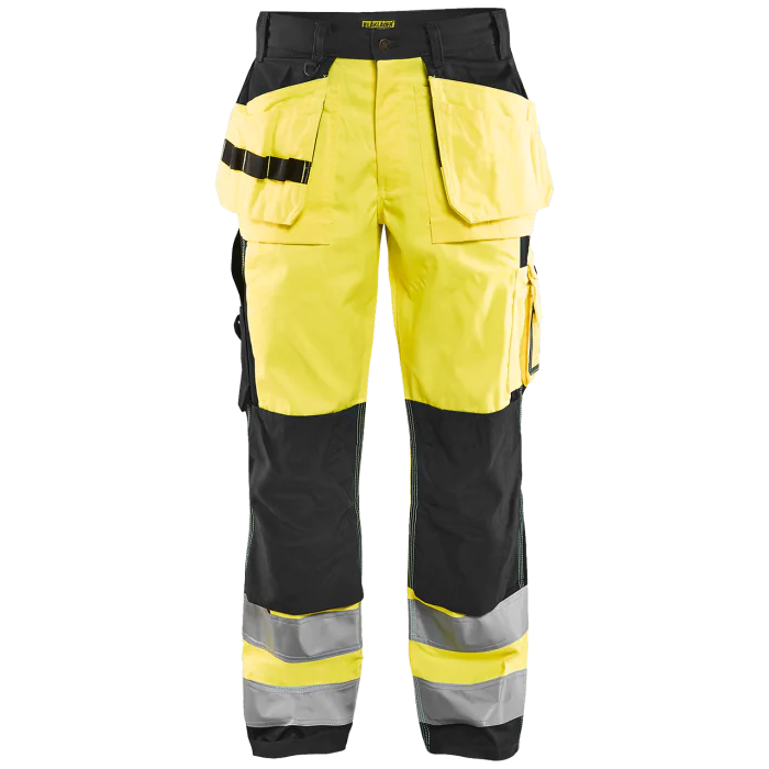 Blåkläder Bukser – Høy Synlighet, Spikerlommer og Forsterkede Lommer, 1 Stykk, SSK-B577