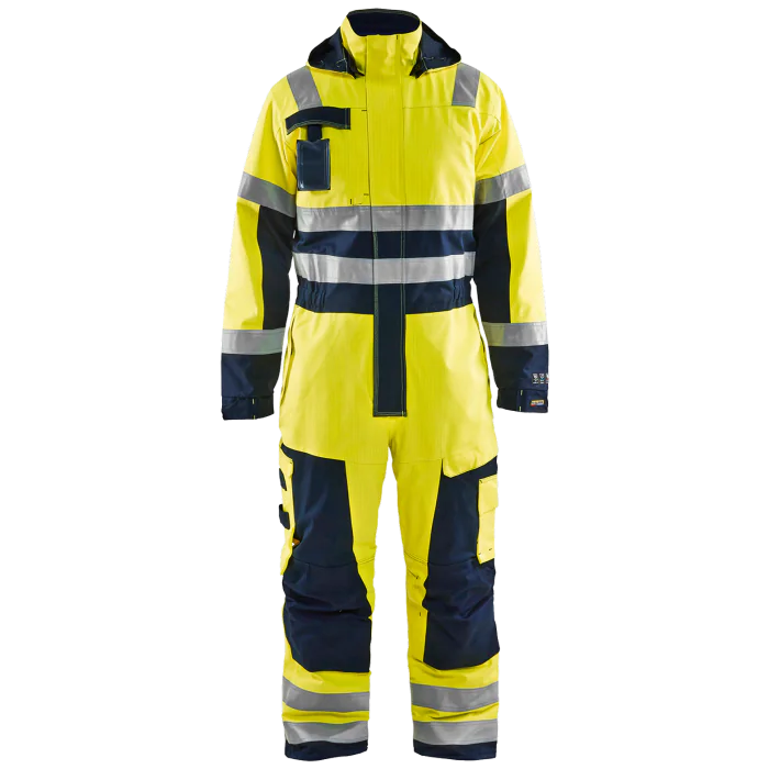 Blåkläder Multinorm Kjeledress – Høy synlighet, flamme- og vannavstøtende, 1 Stykk, SSK-B152