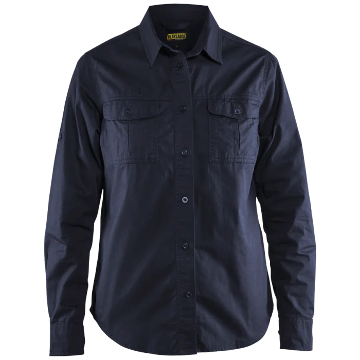 Blåkläder Skjorte – Damepassform, Lange Ermer, 1 Stykk, SSK-B861