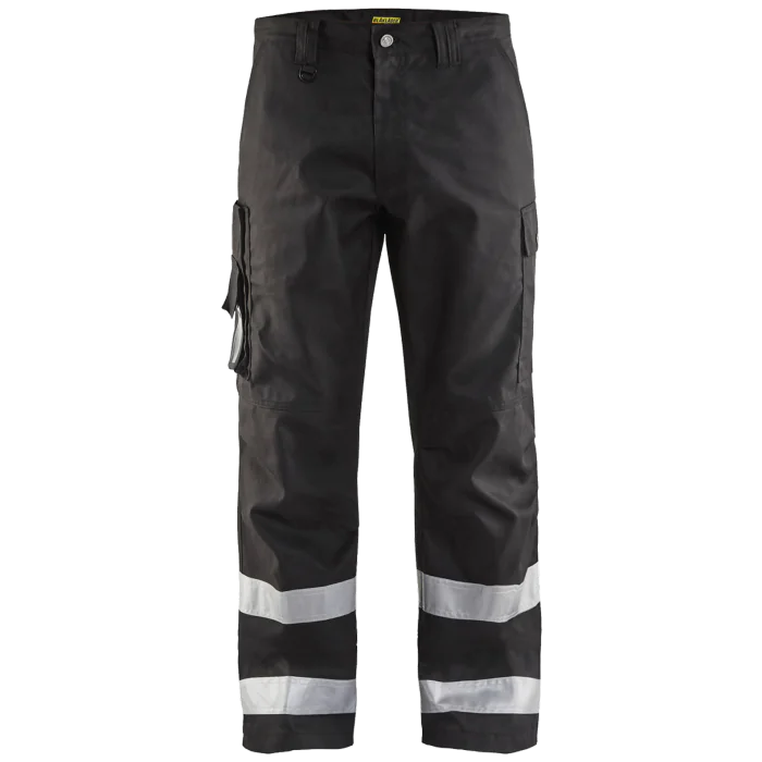 Blåkläder Bukser – Vannavvisende, Refleks (Svart, Størrelser C42-C156, D84-D128), 1 Stykk, SSK-B685