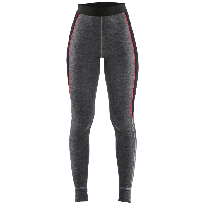 Blåkläder Lange Underbukser – Varm og Tørr (Dame, Grå/Svart, Størrelser XS-3XL), 1 Stykk, SSK-B656