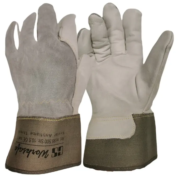 Scansafe Kombihanske – Høy kvalitet, god bruksøkonomi ( 95-500, Hvit, 1 Par, Størrelse-10.5 )