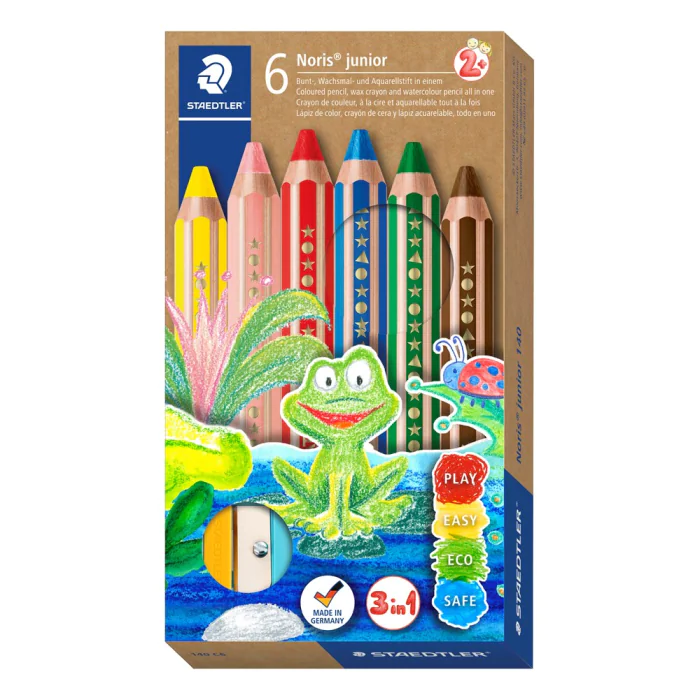 STAEDTLER Noris Junior Jumbo Fargeblyanter (Assorterte pakkestørrelser), SDC-462