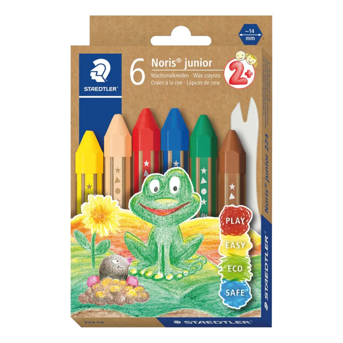 Staedtler Blyant Noris Junior – Høy Bruddstyrke (STA224C6, 1 Eske)