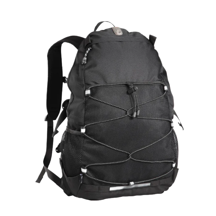 Tracker Ryggsekk – Høy slitestyrke, vannavstøtende (908004, Svart, 1 Stykk, størrelse-)