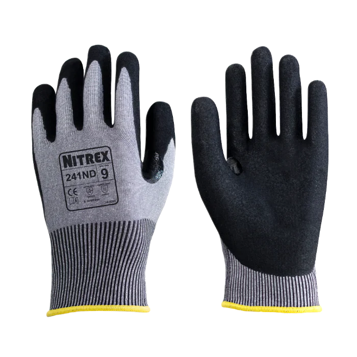 Unigloves Nitrex 241ND Kuttbeskyttende arbeidshansker, 10 Par, SUG-241ND-XX