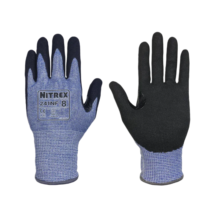 Nitrex Høy Slitestyrke og Utmerket Grip Hansker, 10 Par, SUG-241NF-XX