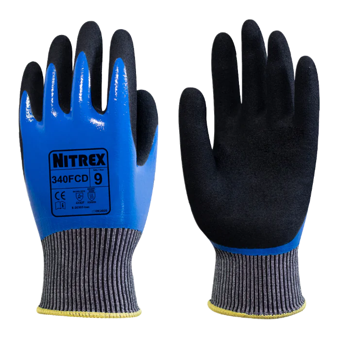 Nitrex 340FCD Kuttbeskyttende Hansker, 10 Par, SUG-340FCD-XX
