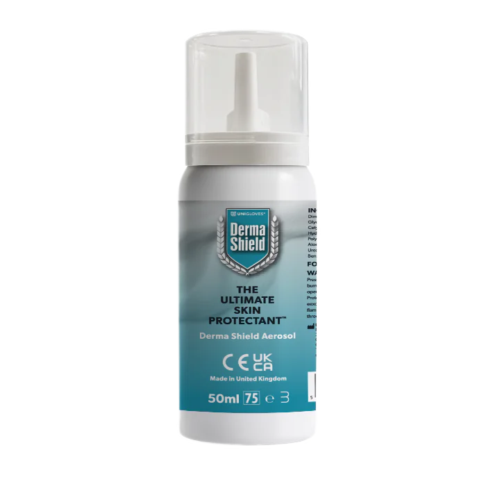 Unigloves Derma Shield Mousse – Styrker Håndbeskyttelse(CANFULDSA0050, , 24 Stykk, størrelse-)