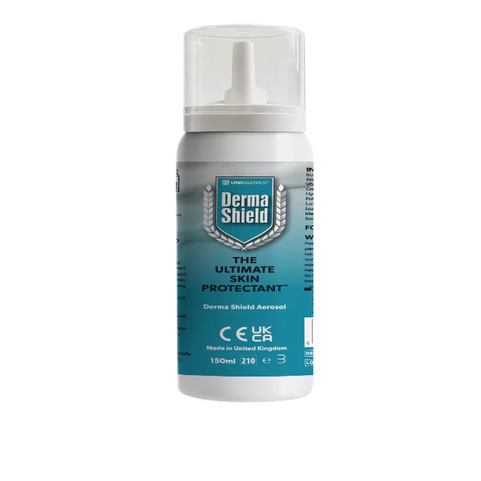 Unigloves Derma Shield – Styrker Håndbeskyttelse(CANFULDSA0150, , 12 Stykk, størrelse-)