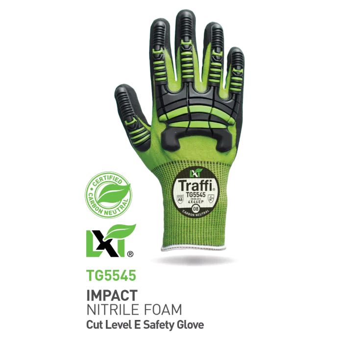 Traffi LXT Hansker – Høy Slitestyrke, Komfort (Størrelser 6-11), 5 Par, STR-TG5545