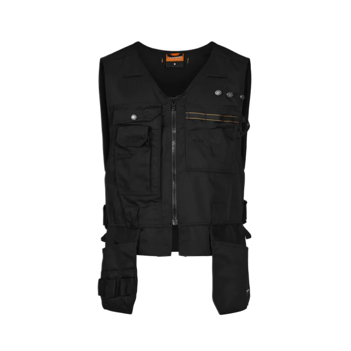 Tranemo Håndverk Vest – PFAS-fri, Funksjonell (Svart, Størrelser XS-4XL),  1 Stykk, STN-116040