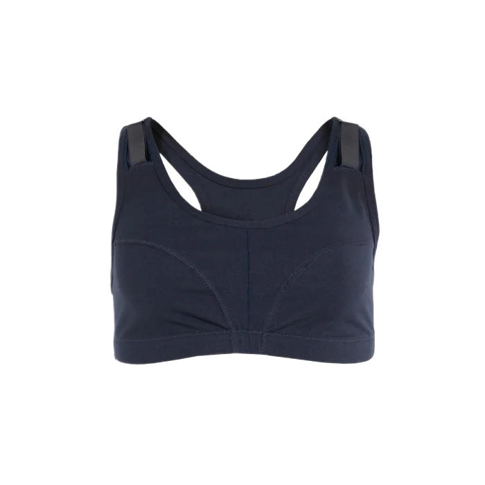Tranemo Sports-BH for Brystprotese – Flammehemmende, Komfortabel (Marineblå, Størrelser S-4XL),  1 Stykk, STN-599792