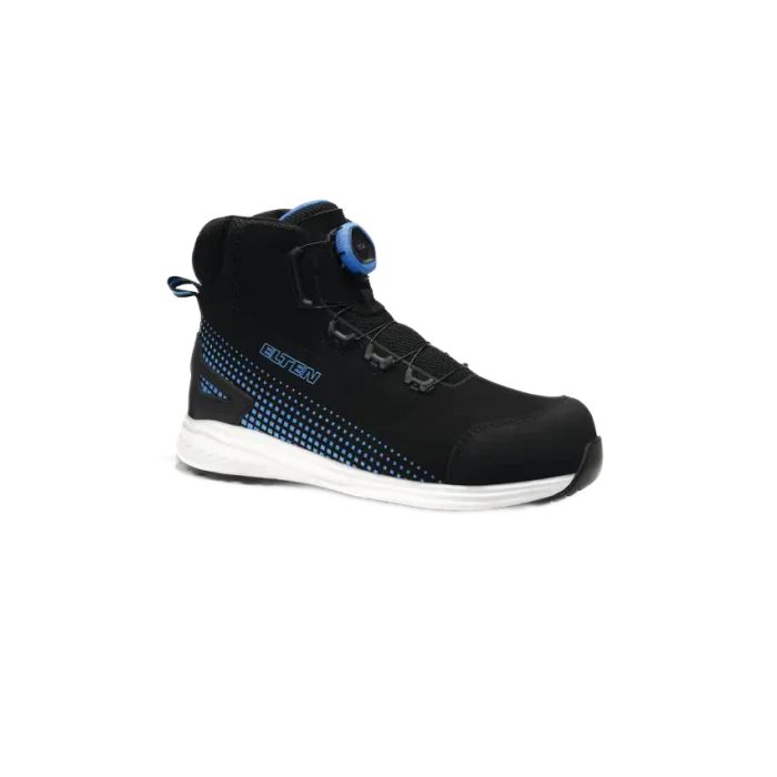 Elten Joran Boa Blue Mid S3L – Komfortable sikkerhetssko,  1 Par, STN-E76085