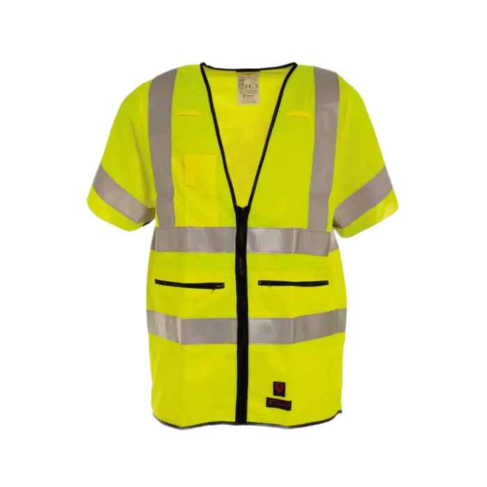 Tranemo Refleksvest – Flammehemmende, Høy Synlighet,  1 Stykk, STN-RS0004