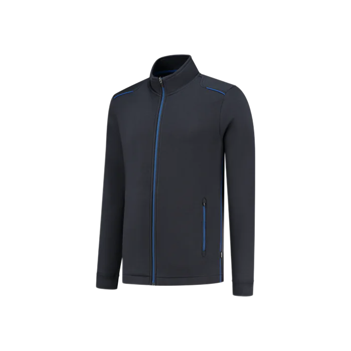 Tricorp Glidelåskrage Sweat Jacket Accent, 1 Stykk, SUT-302702