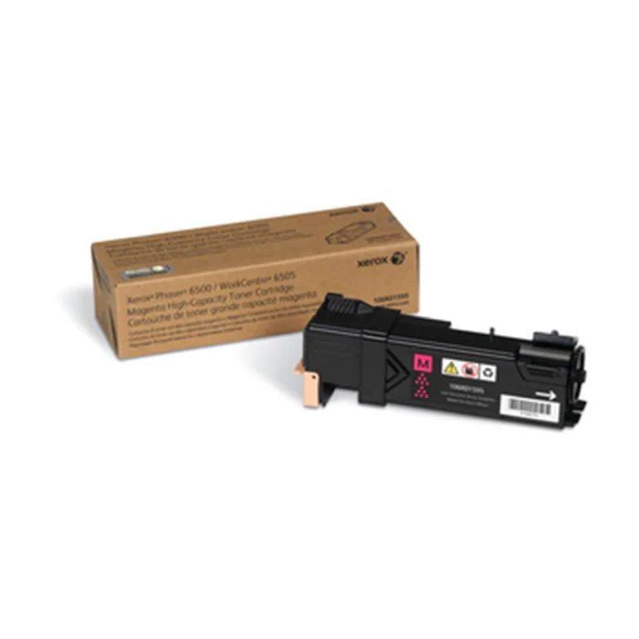 Xerox Phaser 6500 / WC6505 Toner Sett - 2,5K Cyan, Magenta, Gul & 3K Svart, SDC-104