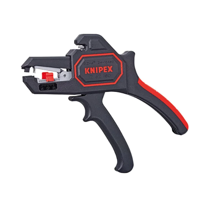 Knipex 1262180SB 180 mm automatisk strippetang, 1 stk., SKC-1262180SB