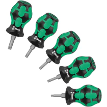 Wera Stubby Set TX – Kompakt, Ergonomisk  ( 05008876001, 1 Boks )