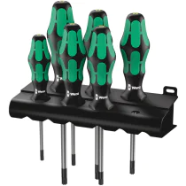 Wera Kraftform Plus TORX® Skrutrekker Set – Ergonomisk, Raskt Arbeid  ( 05028059001, 1 Boks )