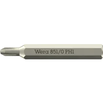 Wera Micro Bits for Phillips Skruer – Premium Kvalitet og Slitesterk, 10 Stykk, SWE-241