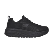 Skechers Max Cushioning arbeidssko, kvinner, svart og hvit, størrelse 35-41, SBG-1000002
