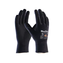ATG MaxiFlex Cut Kevlar 3D hansker, unisex, svart, 12 par, størrelse 7-11, SBG-1000317