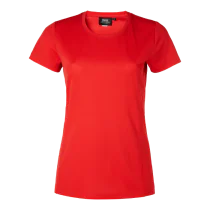 SouthWest Roz T-skjorte – Slim Fit, Hurtigtørkende(1000345, rød, Dame, 1 stykke T-skjorte, størrelse-XS)