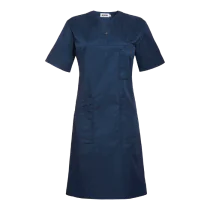 South West Maja Kjole, Dame, Blåmelert, Størrelse XXS-3XL, SBG-1000716