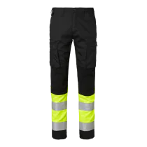 Top Swede 220 Servicebukser, Herre, Svart/Navy/fluorescerende gul, Størrelse C44-D120, SBG-1000828