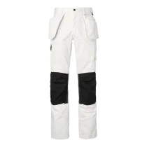 Top Swede 2515 malerbukser herre hvit/svart, størrelse C44-D120, SBG-1000855