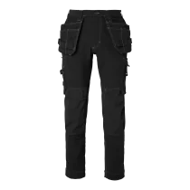 Top Swede 306 håndverksbukser, herre, svart, størrelse C44-D120, SBG-1000878