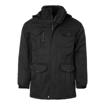 Top Swede 6020 Parka Unisex Svart - Størrelser XS til 3XL, SBG-1000975