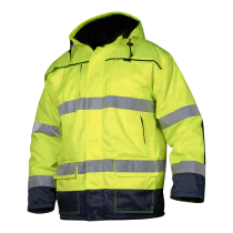 Top Swede 6216 Parka, Unisex, Fluorescerende gul/oransje/marine, Størrelse S-3XL, SBG-1000976