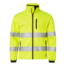 Top Swede 7621 Softshell Hi-Vis, Unisex, Fluorescerende gul/oransje, Størrelse S-3XL, SBG-1000984