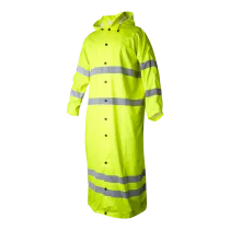 Top Swede 9095 Hi-Vis Regnfrakk Unisex, Fluorescerende Gul og Oransje, Størrelse L-XXL, SBG-1000990