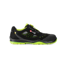 Sixton Meneito Boa sikkerhetssandal S1P, unisex, svart, størrelse 35-47, SBG-1001224