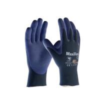 ATG MaxiFlex Elite-hansker, unisex, marine, 12 par, størrelse 5-12, SBG-1001305