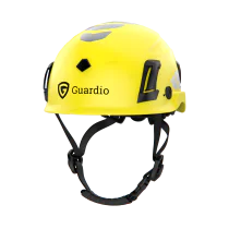 Guardio Armet Volt Reflex Hjelm – Elektrisk Isolert, Høy Synlighet(1001675, Brennende gul, 0, 1 stk sikkerhetshjelm, størrelse-53-63 cm)