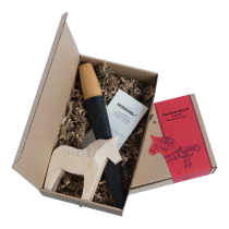 Morakniv Treskjæringssett - dalahest-emne - Kniv