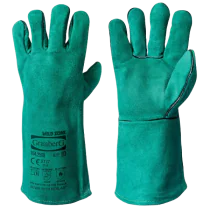 Granberg Sveisehansker – Høy slitestyrke, komfortabel passform (104.2560-10, Grønn, 6 Par, størrelse-10)
