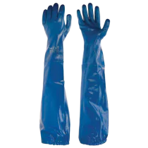 Granberg Kjemikaliehansker – Høy slitestyrke, komfortabel passform (114.0660-7, Blå, 6 Par, størrelse-7)