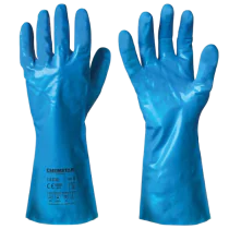 Granberg Chemstar Ufôret Nitril Hansker – Kjemikaliebestandige, Høy Slitestyrke, 1 Par, SGR-114-3230