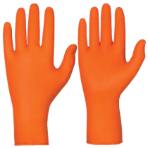 Granberg Kjemikaliebestandige Hansker – Høy slitestyrke, oransje (S-2XL), 100 Stykk, SGR-114-940