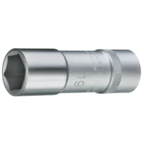 Gedore Blue Line 1/2 tomme langt sekskantsokkelsett (10 mm - 34 mm), SGD-302