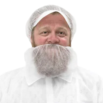 Granberg Skjeggslips – Komfortabel og Hygienisk  (210.0021, Hvit, 100 Stykk, størrelse-Gratis størrelse)