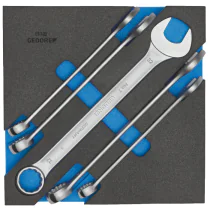 Gedore Blue Line, 1500 CT2-7-32, Check-Tool-innsats med sortiment, 1 sett, SGD-2308886