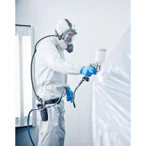 Bulldog Engangsdress – Lett, Pustende Beskyttelse (BPW-57-2502-02-WH, Hvit, 1 Stykk, størrelse-M)