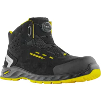 VM Footwear Wisconsin Skolett – Lettvekts Komfort (VMF-82-2691-36-BK, Svart/gul, 1 Par, størrelse-36)