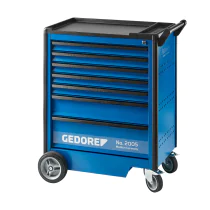 Gedore Blue Line, 2005 0511 E, Verktøyvogn med sikre låseskuffer, 1 stk., SGD-2827379